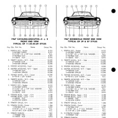 1967 Pontiac Molding and Clip Catalog-46