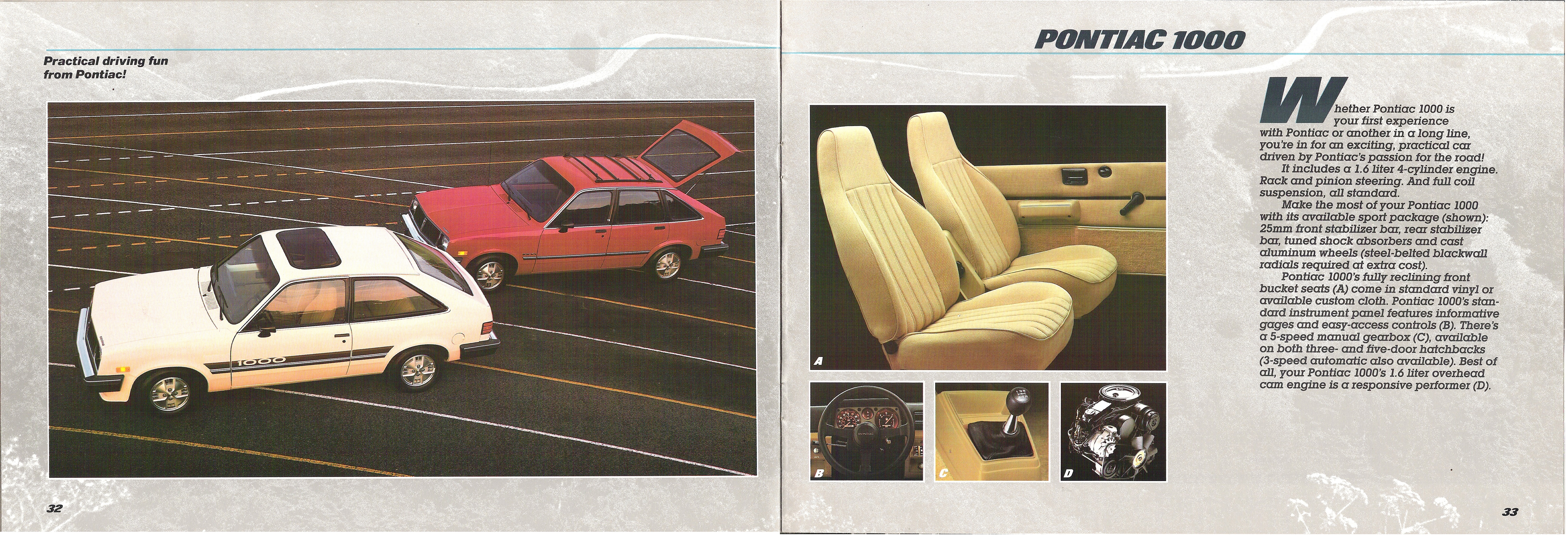 1985 Pontiac Full Line 32-33
