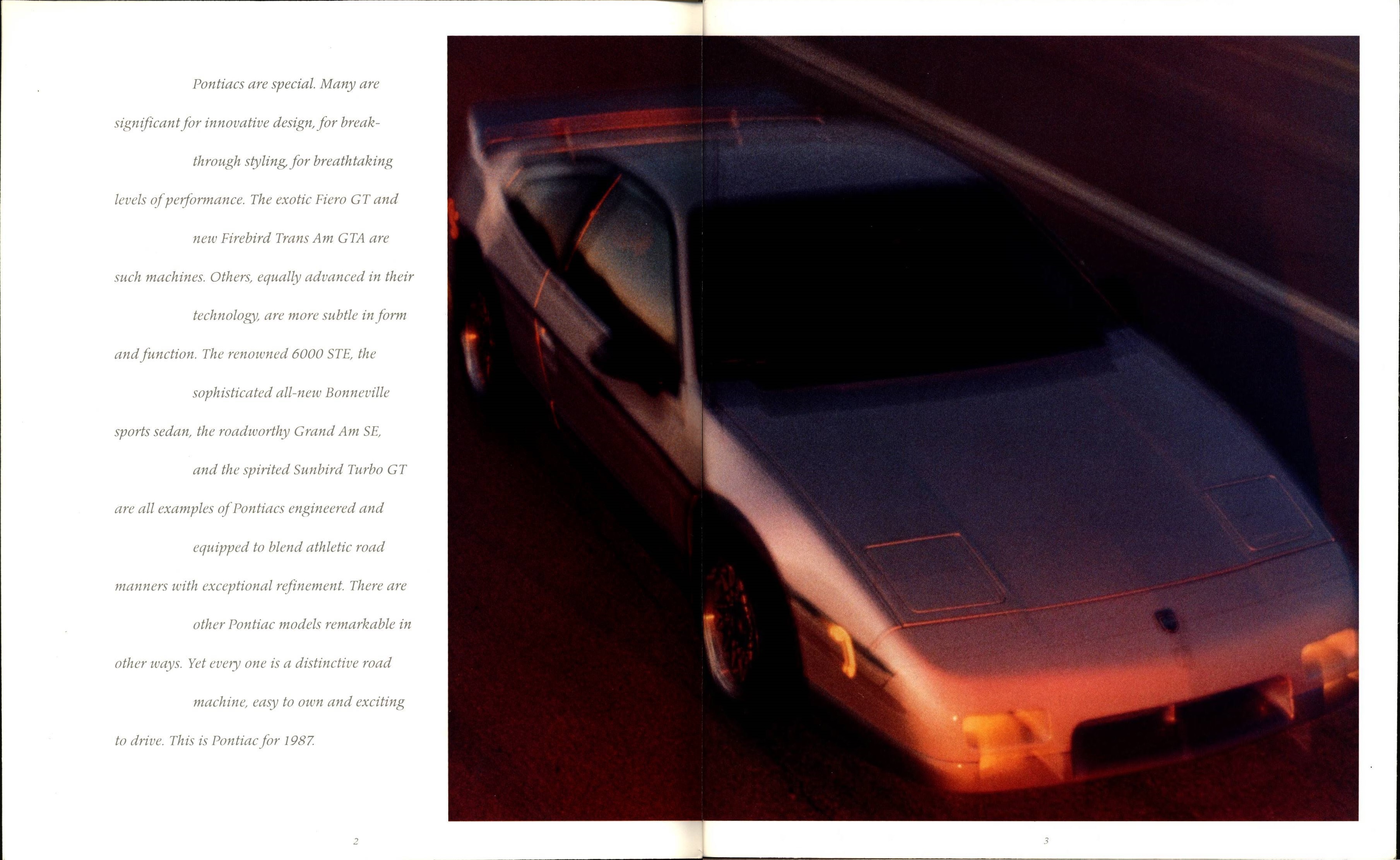 1987 Pontiac Full Line Prestige Brochure 02-03