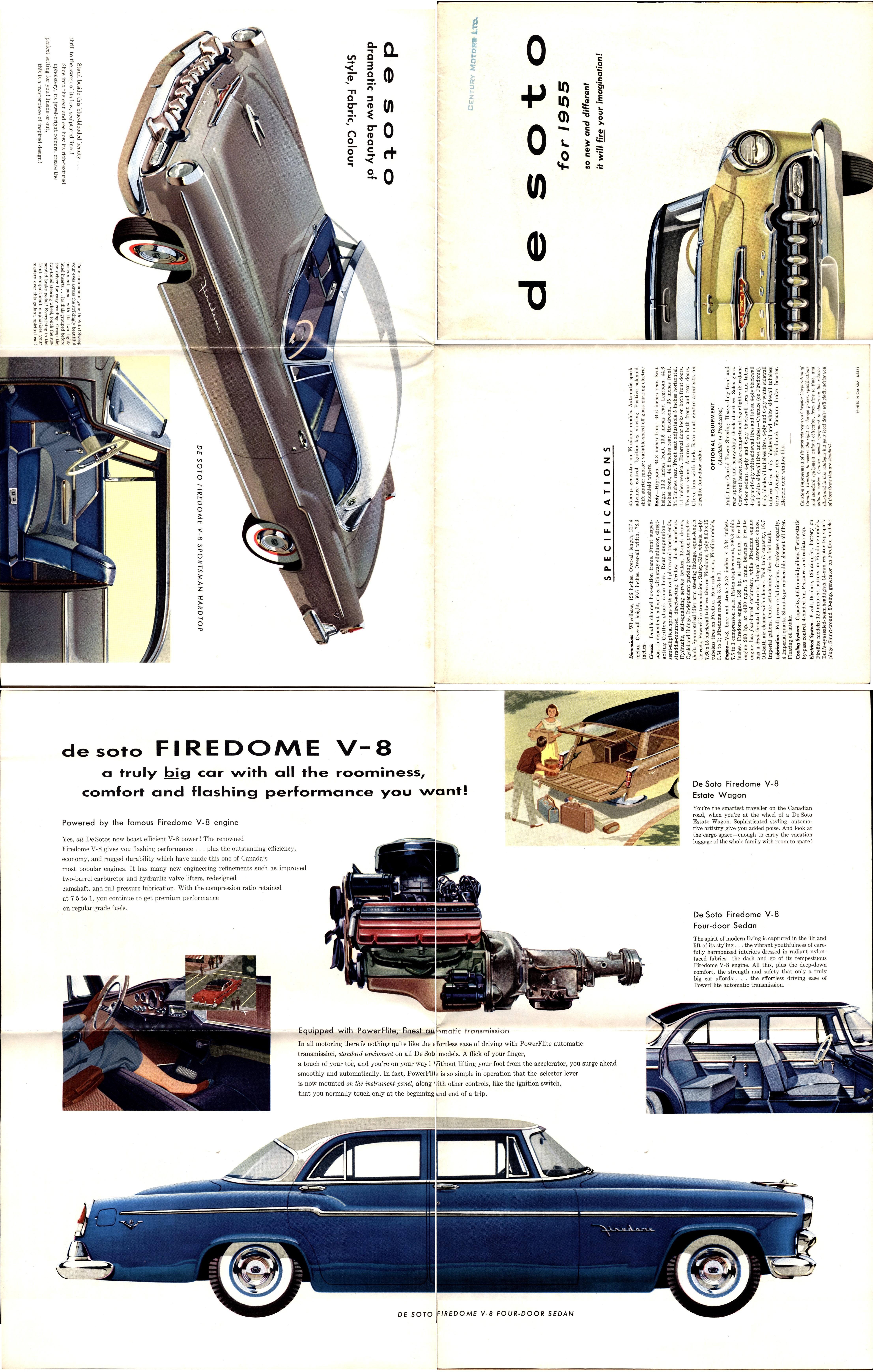 1955 DeSoto Foldout Canada B