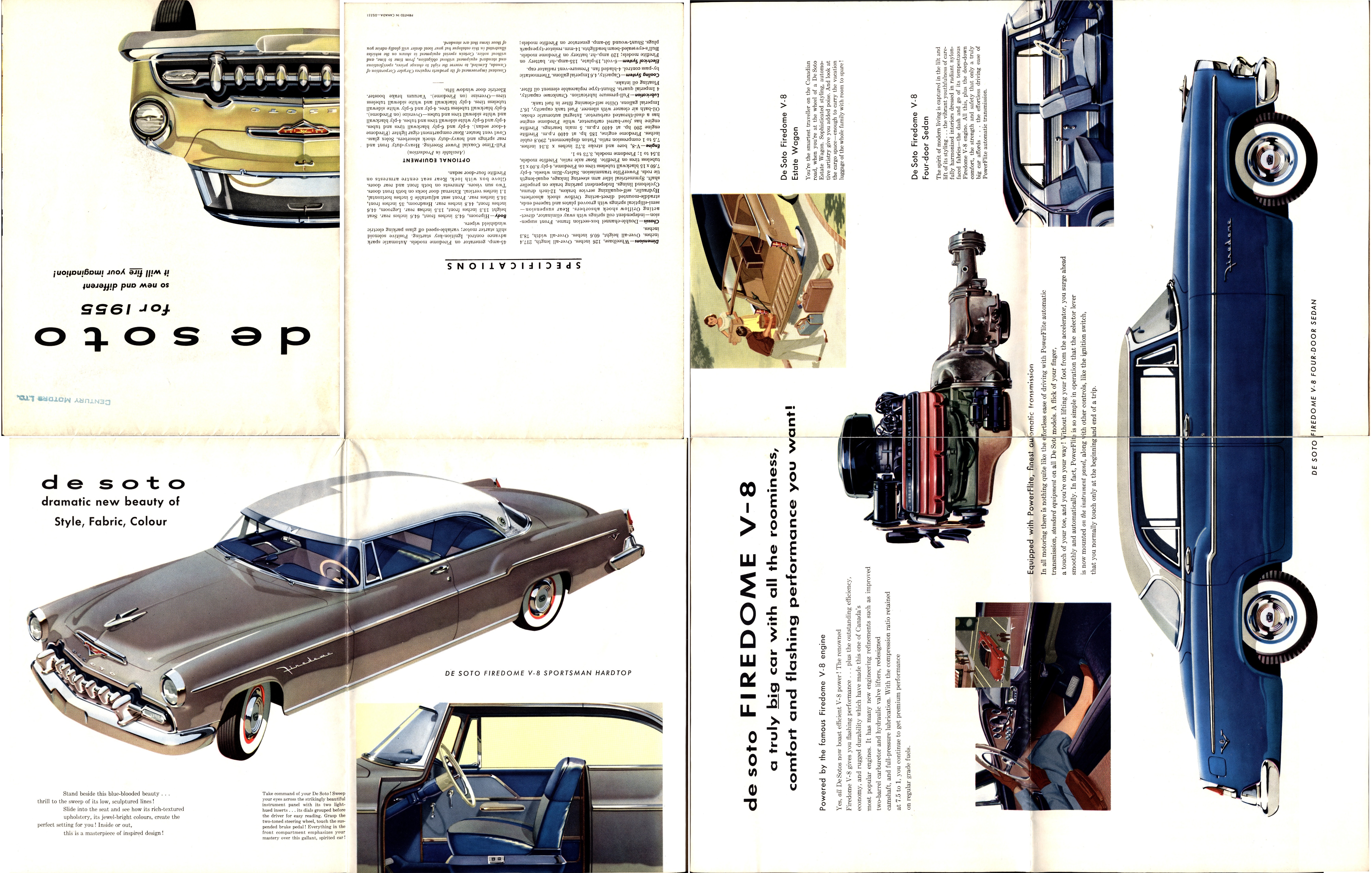 1955 DeSoto Foldout Canada C