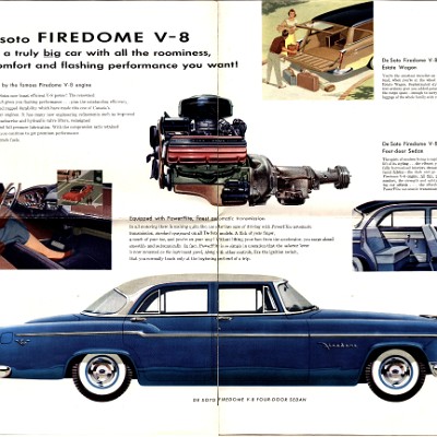 1955 DeSoto Foldout Canada 04-05-06-07