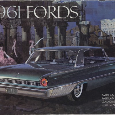 1961 Ford Full Size Brochure - Canada