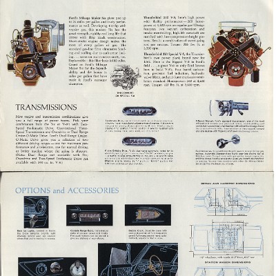 1961 Ford Full Size Brochure Canada 18-19