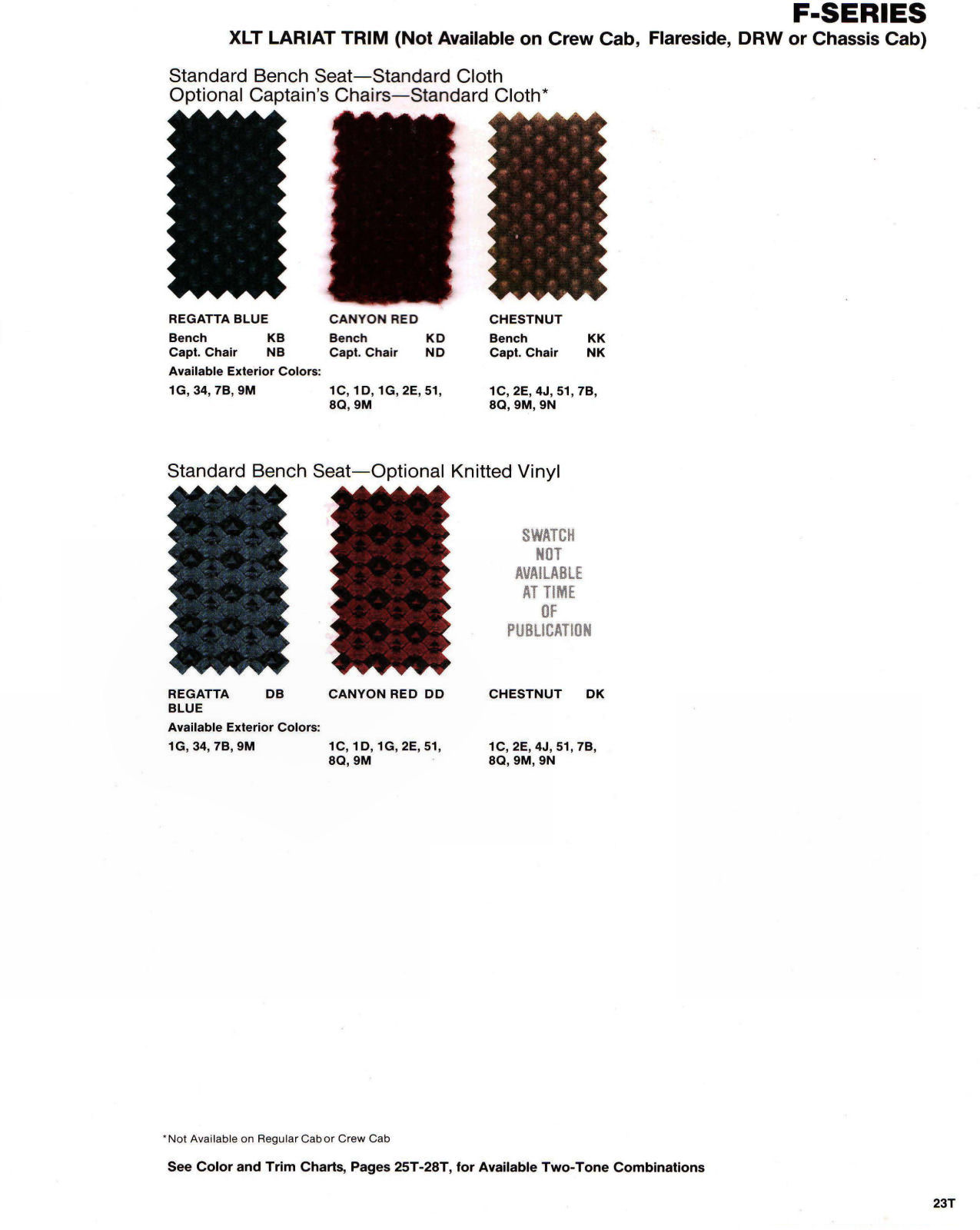 1986 Ford F-Series Color & Trim-08