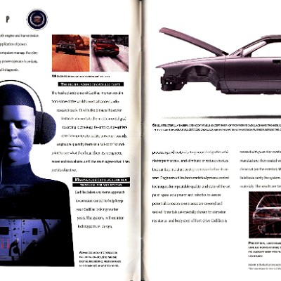 1992 Cadillac Full Line Prestige Brochure 12-13