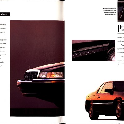1992 Cadillac Full Line Prestige Brochure 28a-29