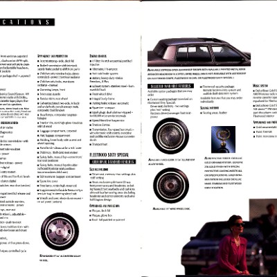 1992 Cadillac Full Line Prestige Brochure 56-57