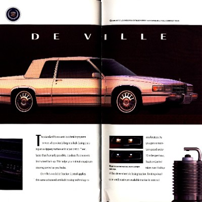 1992 Cadillac Full Line Prestige Brochure 62-63
