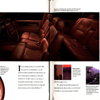 1992 Cadillac Full Line Prestige Brochure 66-67