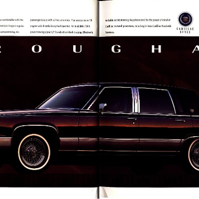 1992 Cadillac Full Line Prestige Brochure 70-71