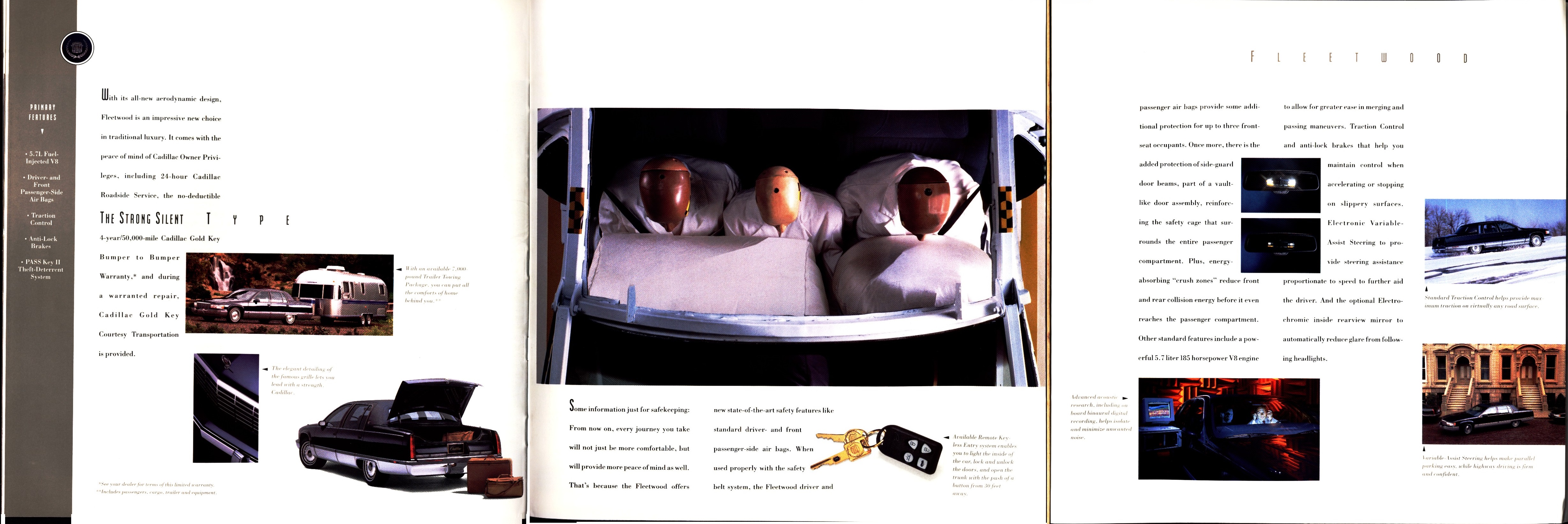 1993 Cadillac Full Line Prestige Brochure 46a-46b-46c