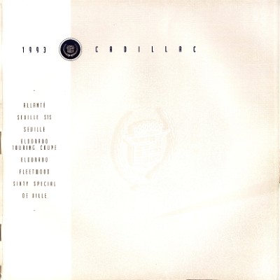 1993 Cadillac Full LIne Prestige