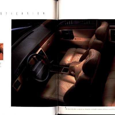 1993 Cadillac Full Line Prestige Brochure 20-21