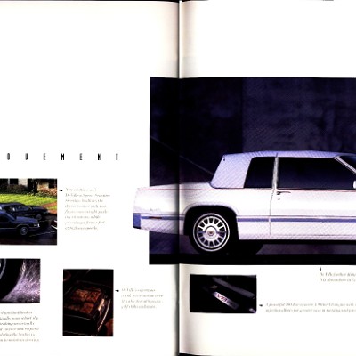 1993 Cadillac Full Line Prestige Brochure 64-65