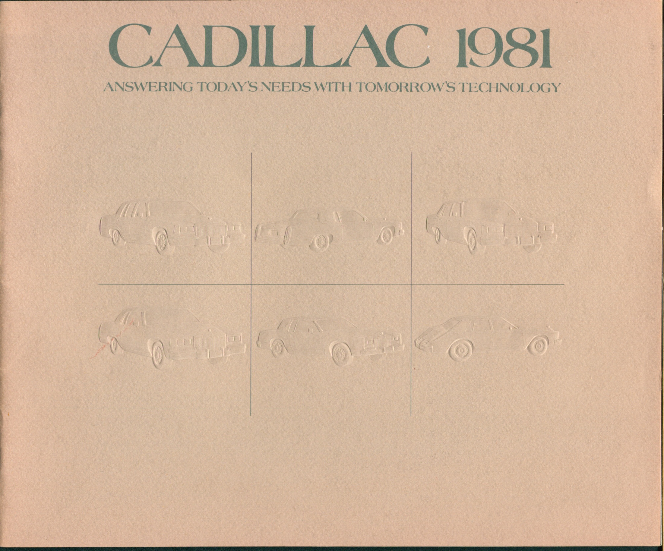 1981 Cadillac Full Line Brochure (Cdn) 00