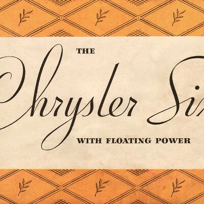 1932 Chrysler Six 1932 Chrysler Six