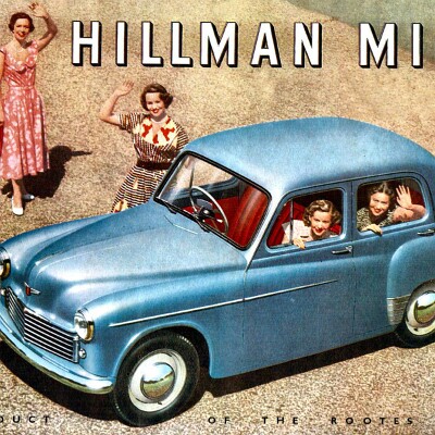 1952 Hillman Minx Foldout - Australia 1952 Hillman Minx Foldout - Australia