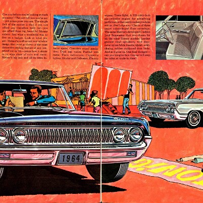 1964 Meteor Brochure (Cdn) 12-13