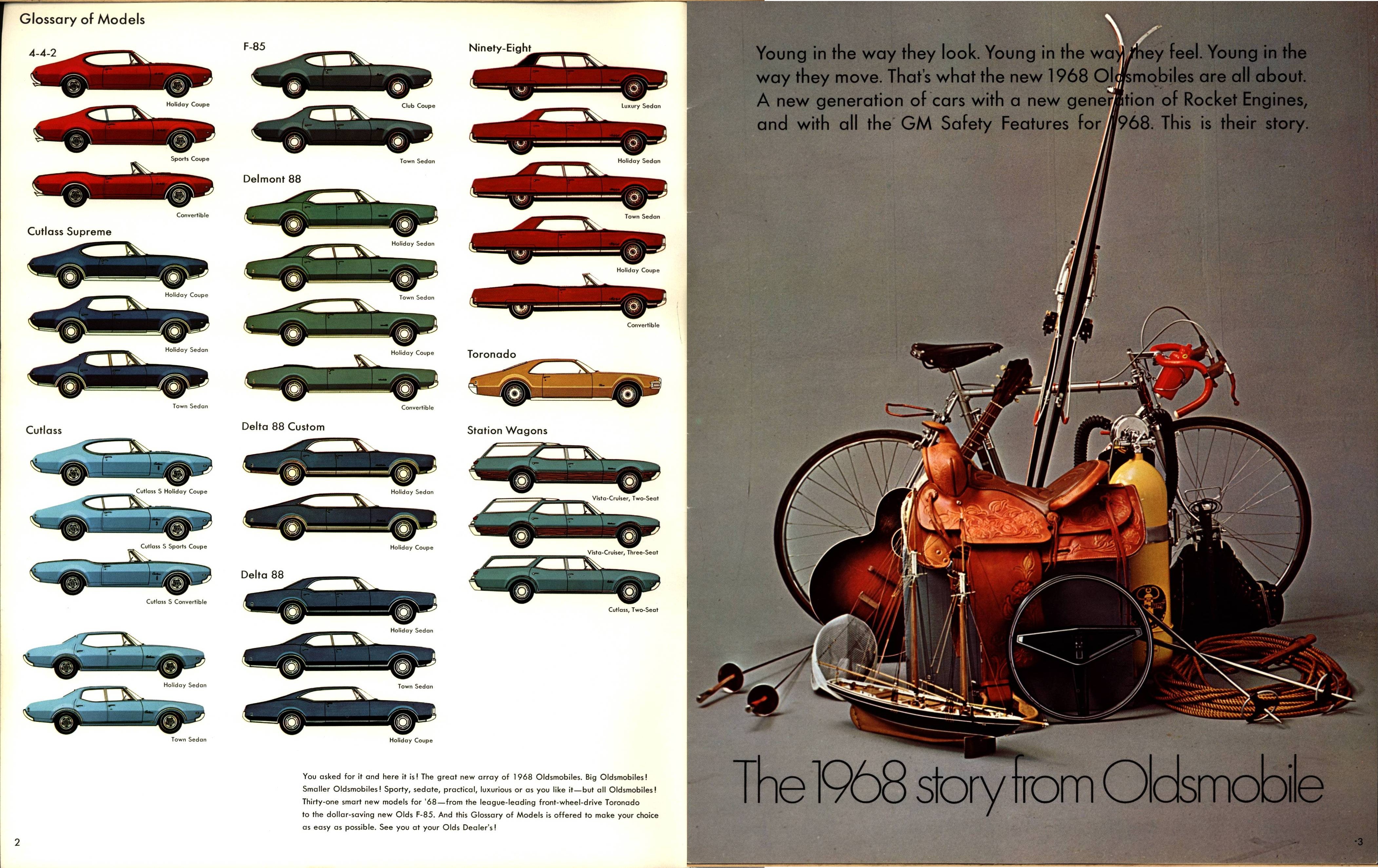 1968 Oldsmobile Full Line Brochure (Cdn) 02-03