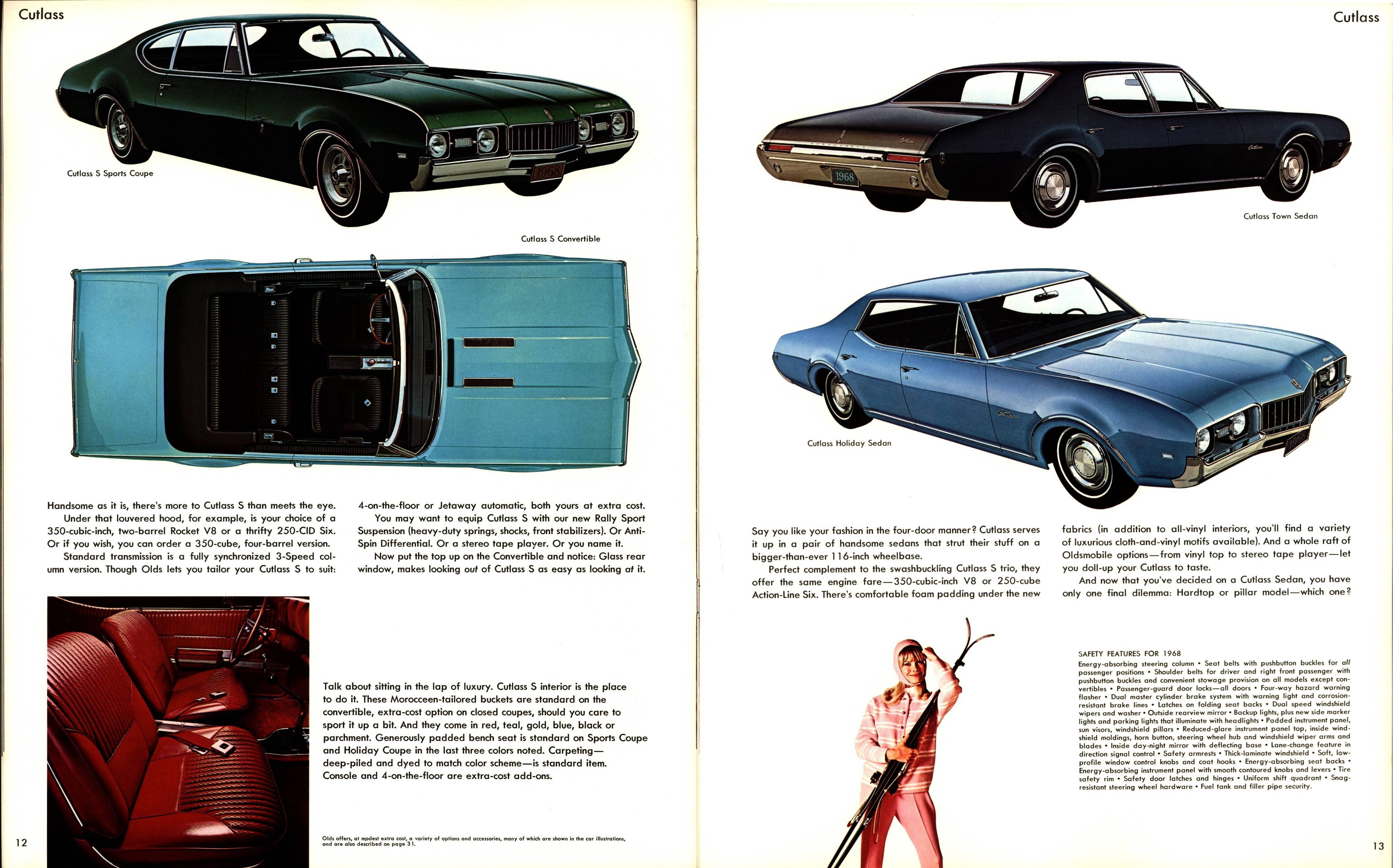 1968 Oldsmobile Full Line Brochure (Cdn) 12-13