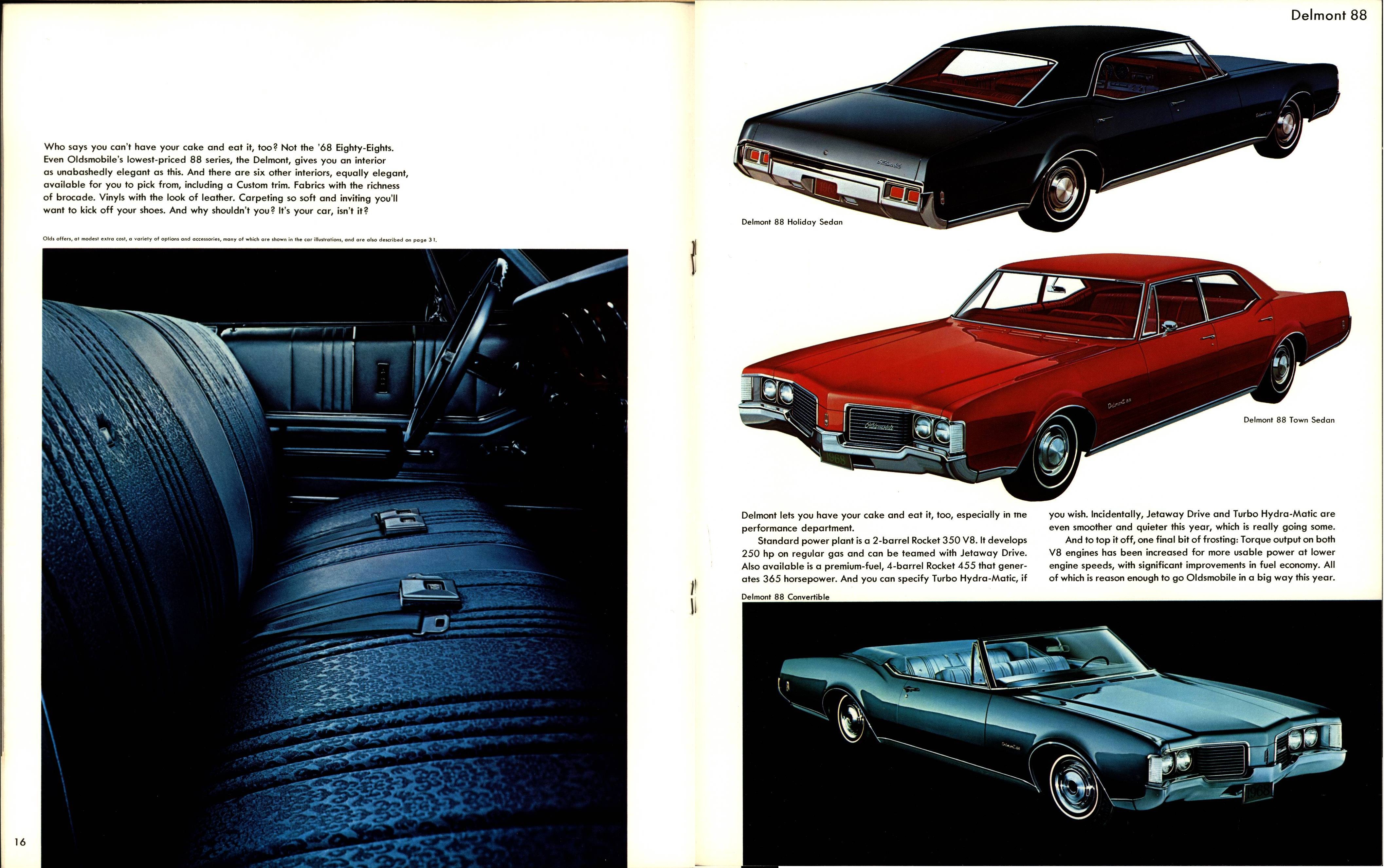 1968 Oldsmobile Full Line Brochure (Cdn) 16-17