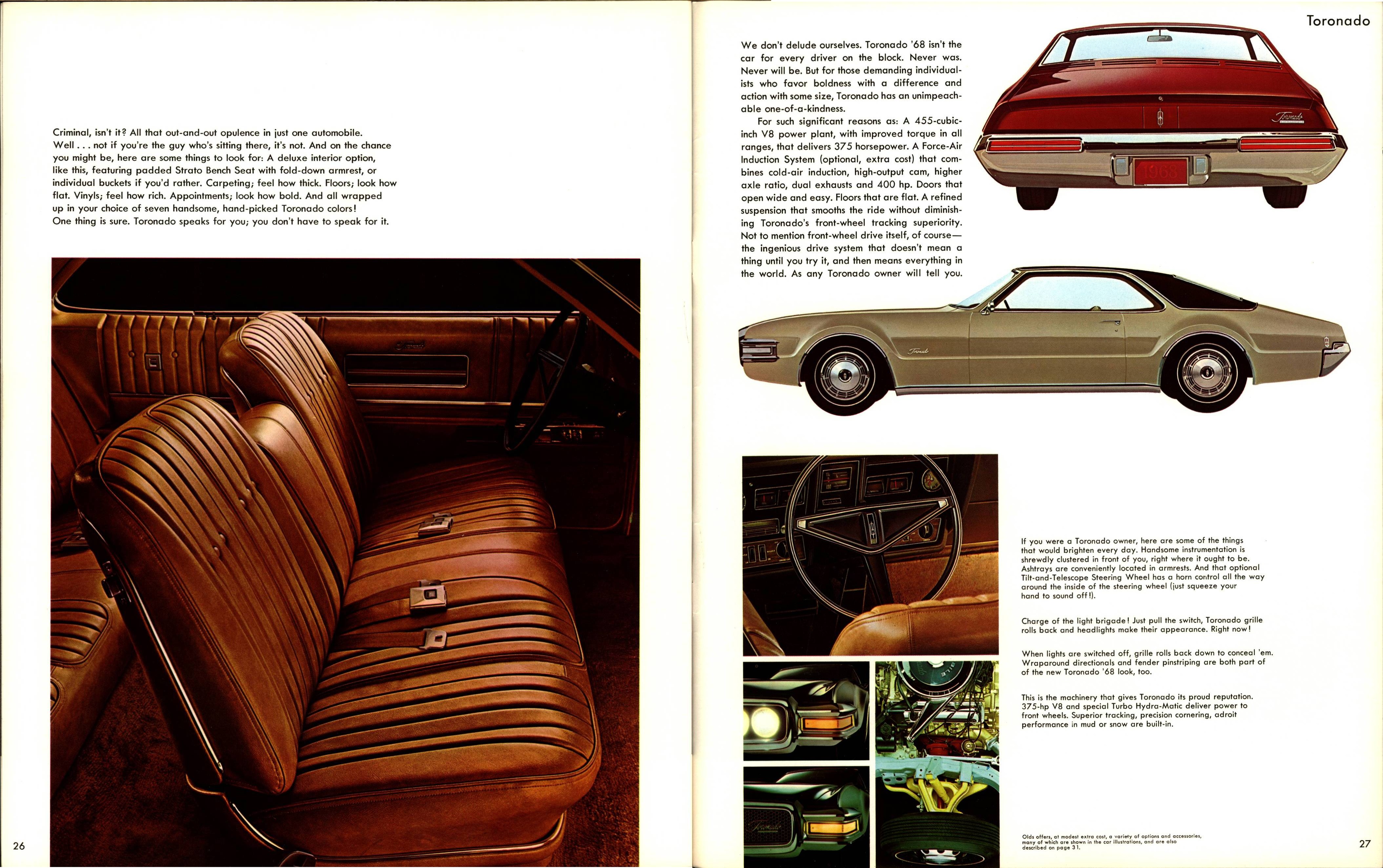 1968 Oldsmobile Full Line Brochure (Cdn) 26-27