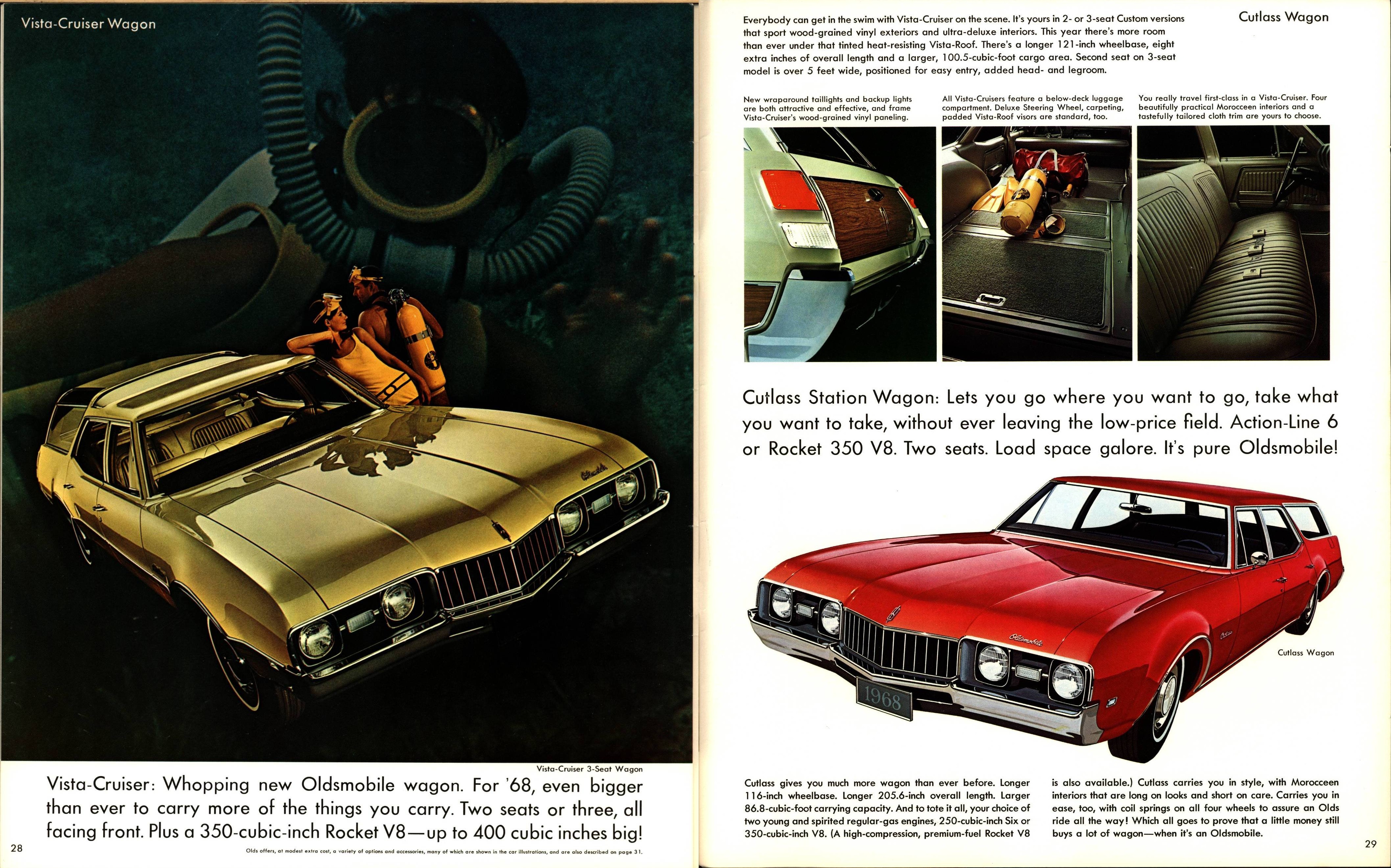 1968 Oldsmobile Full Line Brochure (Cdn) 28-29