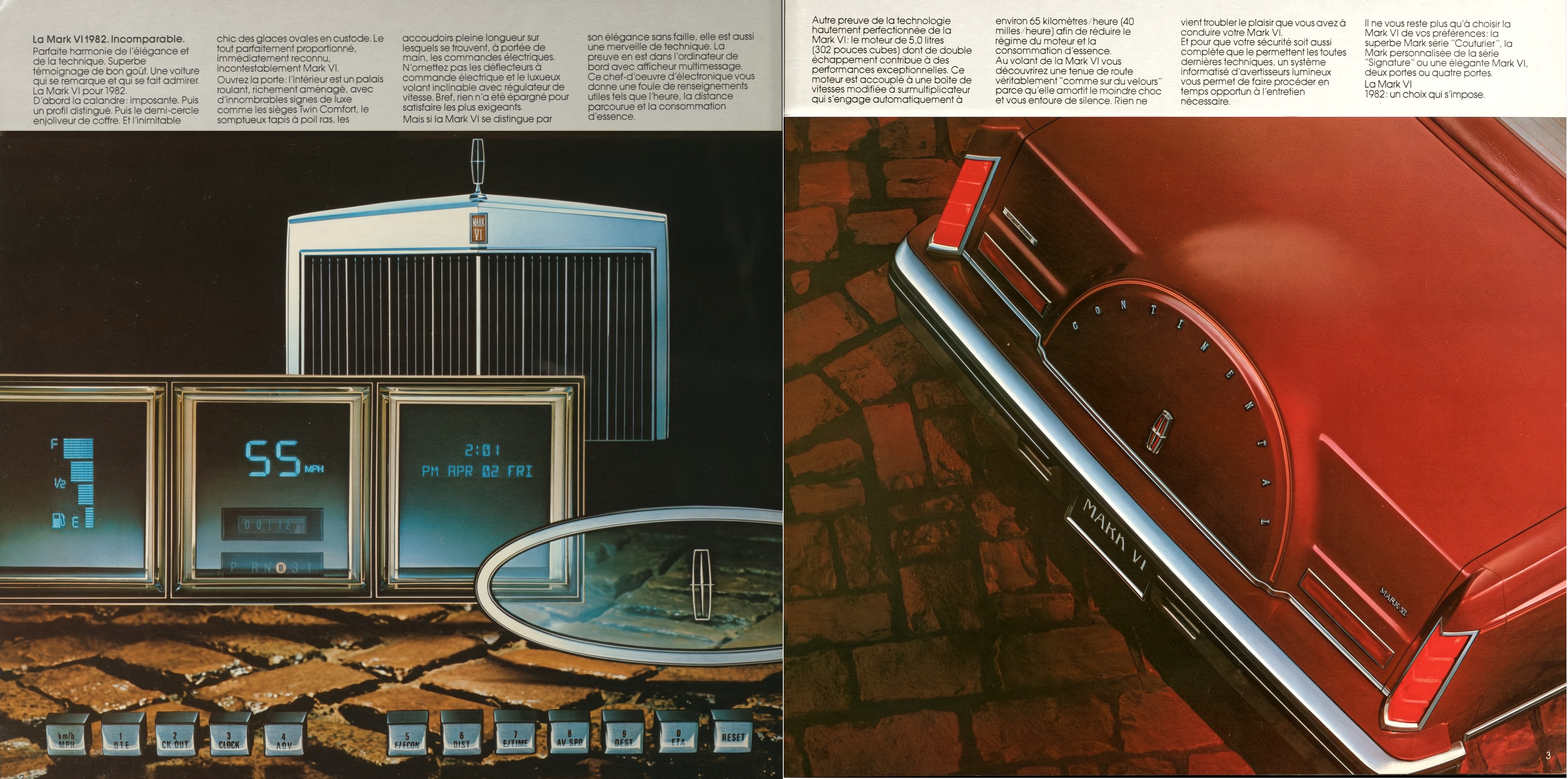 1982 Lincoln & Mark VI Brochure (Cdn-Fr) 02-03
