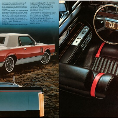 1982 Lincoln & Mark VI Brochure (Cdn-Fr) 06-07
