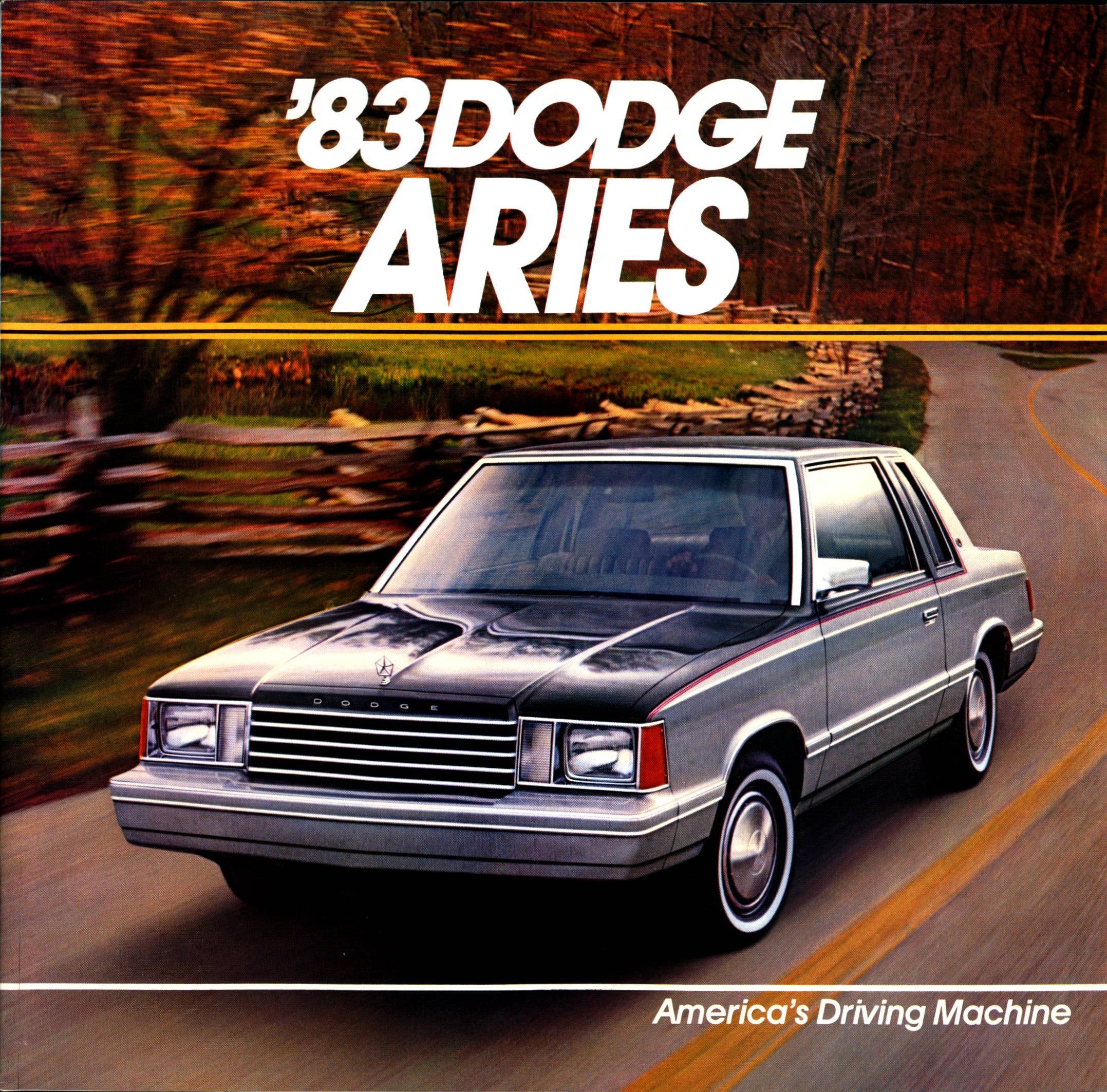 1983 Dodge Aries Brochure 01
