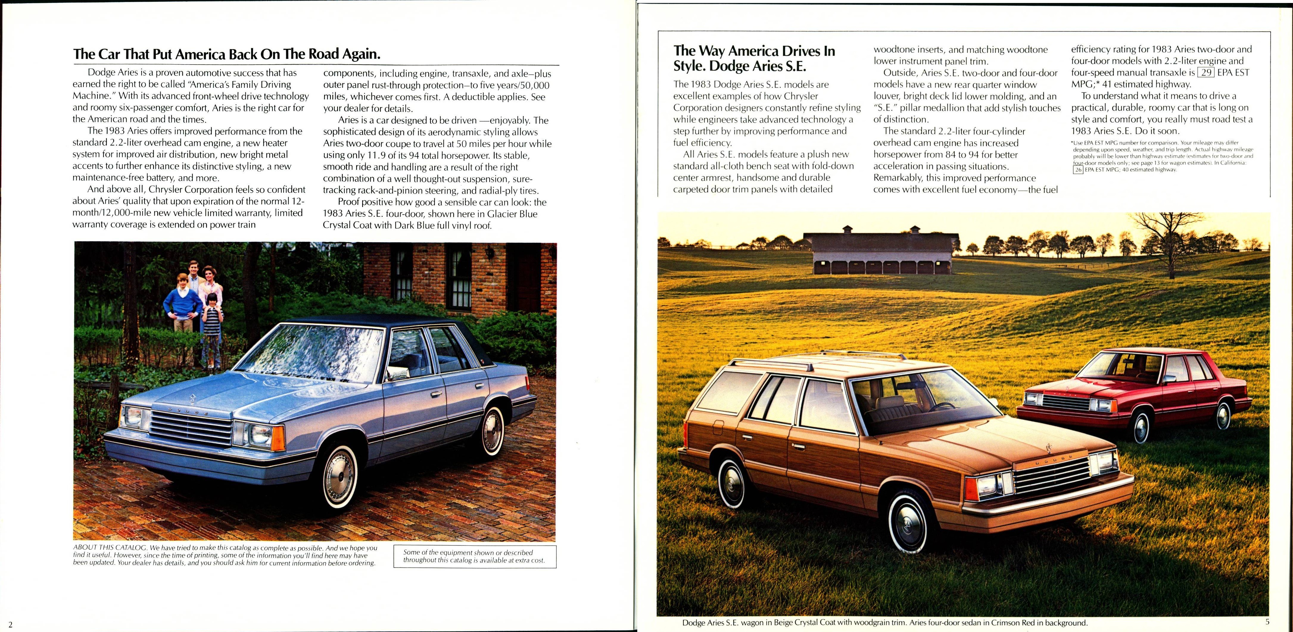 1983 Dodge Aries Brochure 02-05