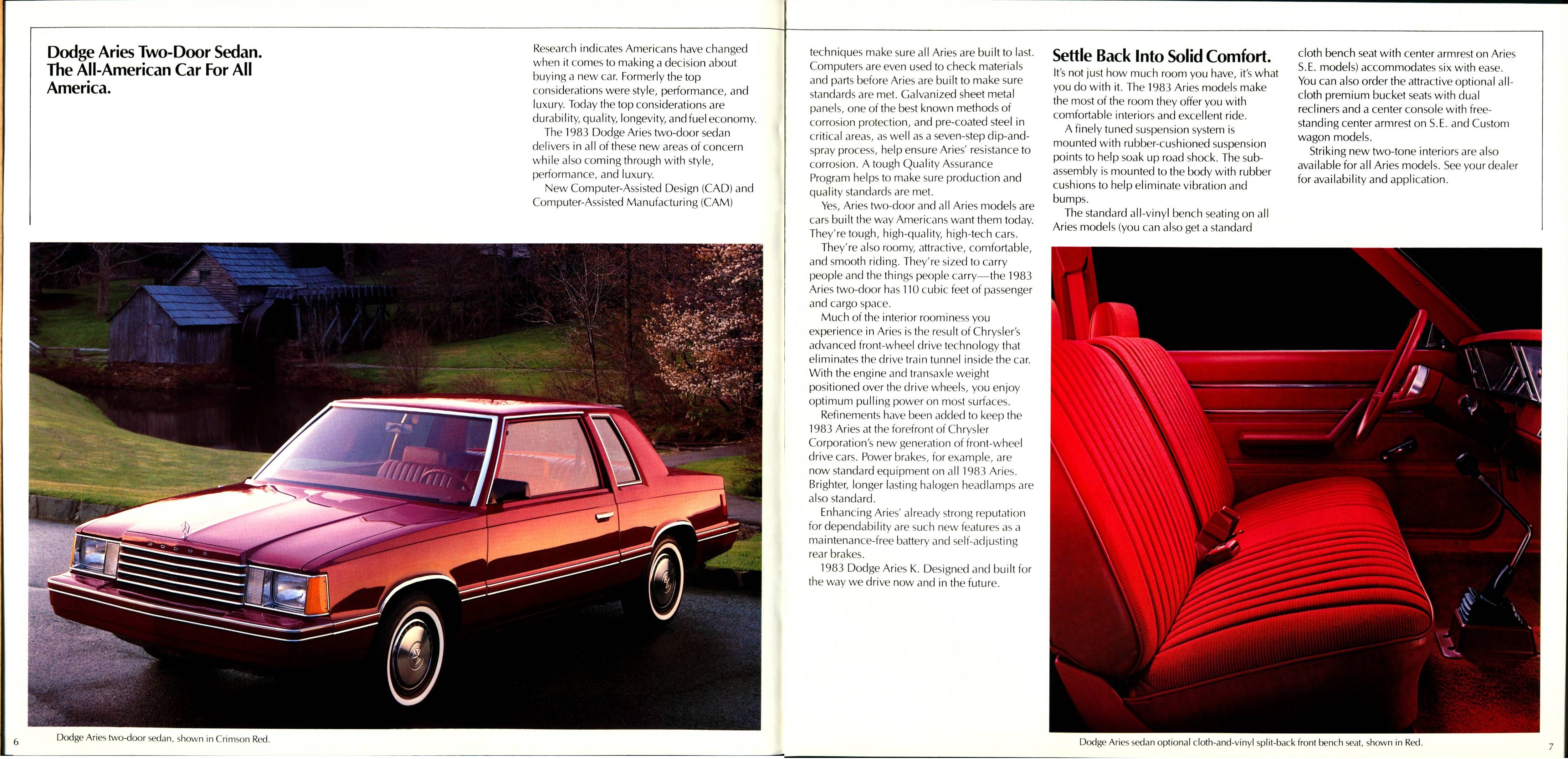 1983 Dodge Aries Brochure 06-07