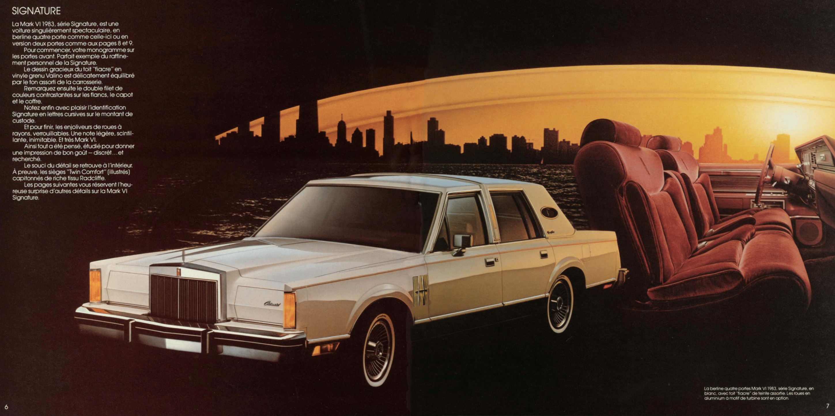 1983 Lincoln & Mark VI Brochure (Cdn-Fr) 06-07