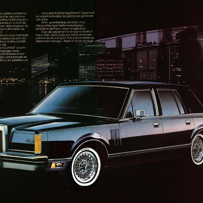 1983 Lincoln & Mark VI Brochure (Cdn-Fr) 02-03
