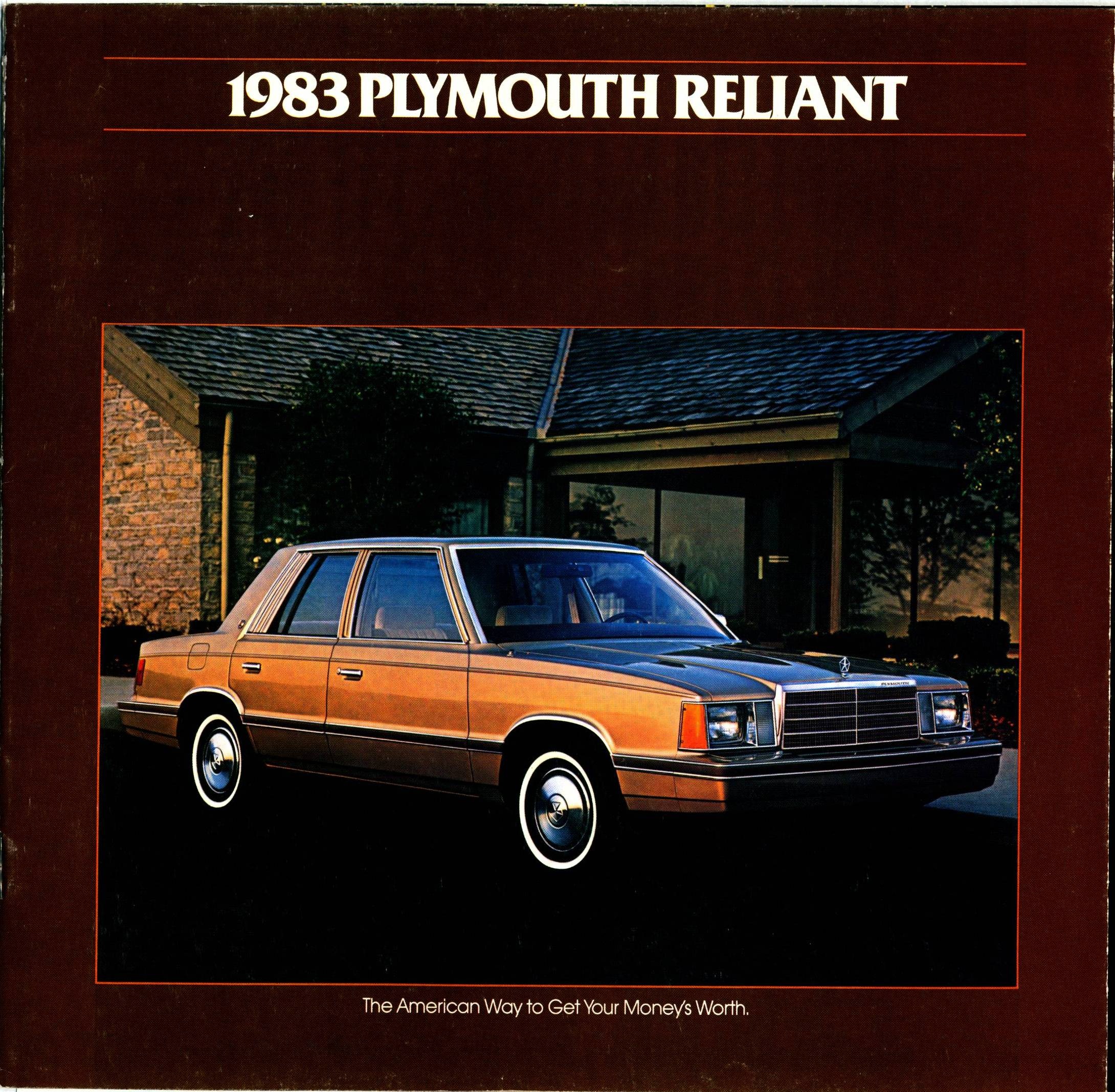 1983 Plymouth Reliant Brochure 01