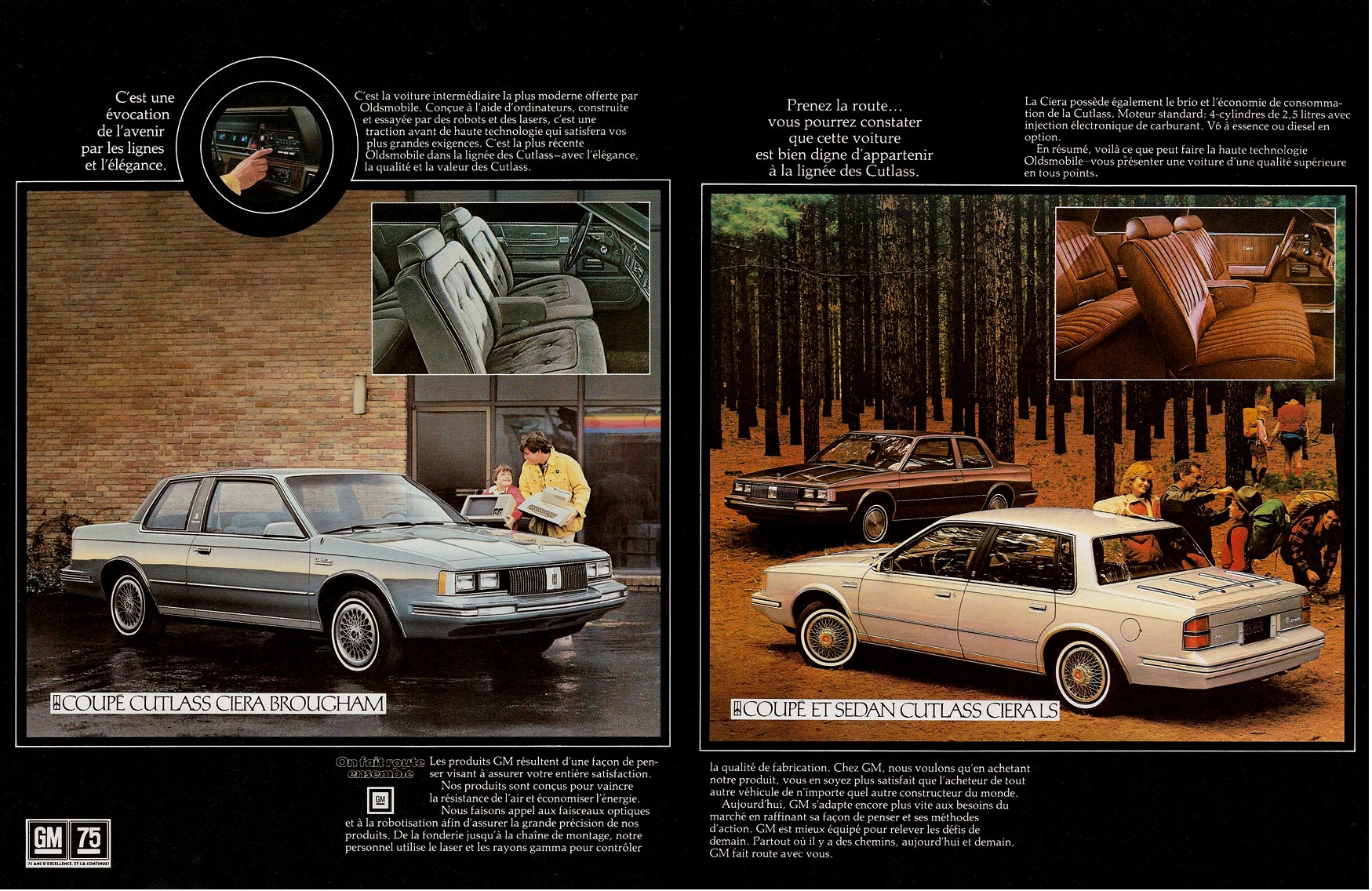 1984 Oldsmobile Cutlass Ciera Brochure (Cdn-Fr) 02-03