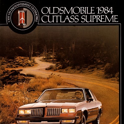 1984 Oldsmobile Cutlass Supreme - Canada French 1984 Oldsmobile Cutlass Supreme - Canada French