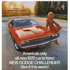 1970 Dodge Full Line Insert 1970 Dodge Full Line Insert