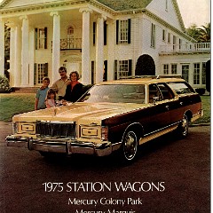 1975 Mercury Wagons Foldout 1975 Mercury Wagons Foldout