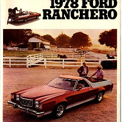 1978 Ford Ranchero Foldout - Canada 1978 Ford Ranchero Foldout - Canada