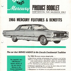 1966 Mercury Features and Benefits 1966 Mercury Features and Benefits