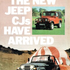 1982-The New Jeep CJs - UK 1982-The New Jeep CJs - UK