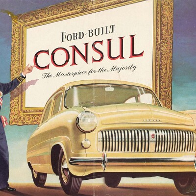 1952 Ford Consul Foldout - Australia 1952 Ford Consul Foldout - Australia