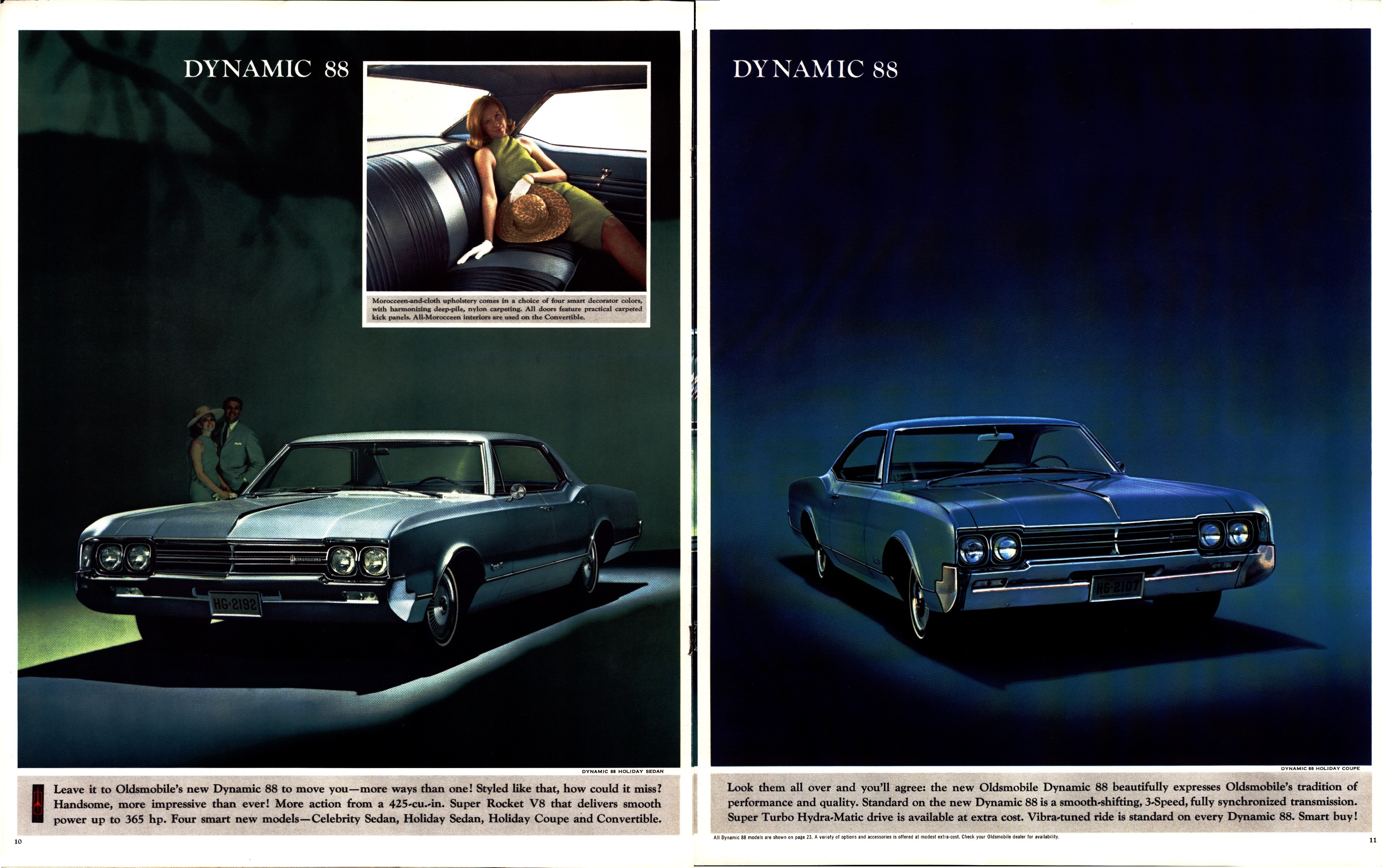 1966 Oldsmobile Full Line Brochure (Cdn) 10-11