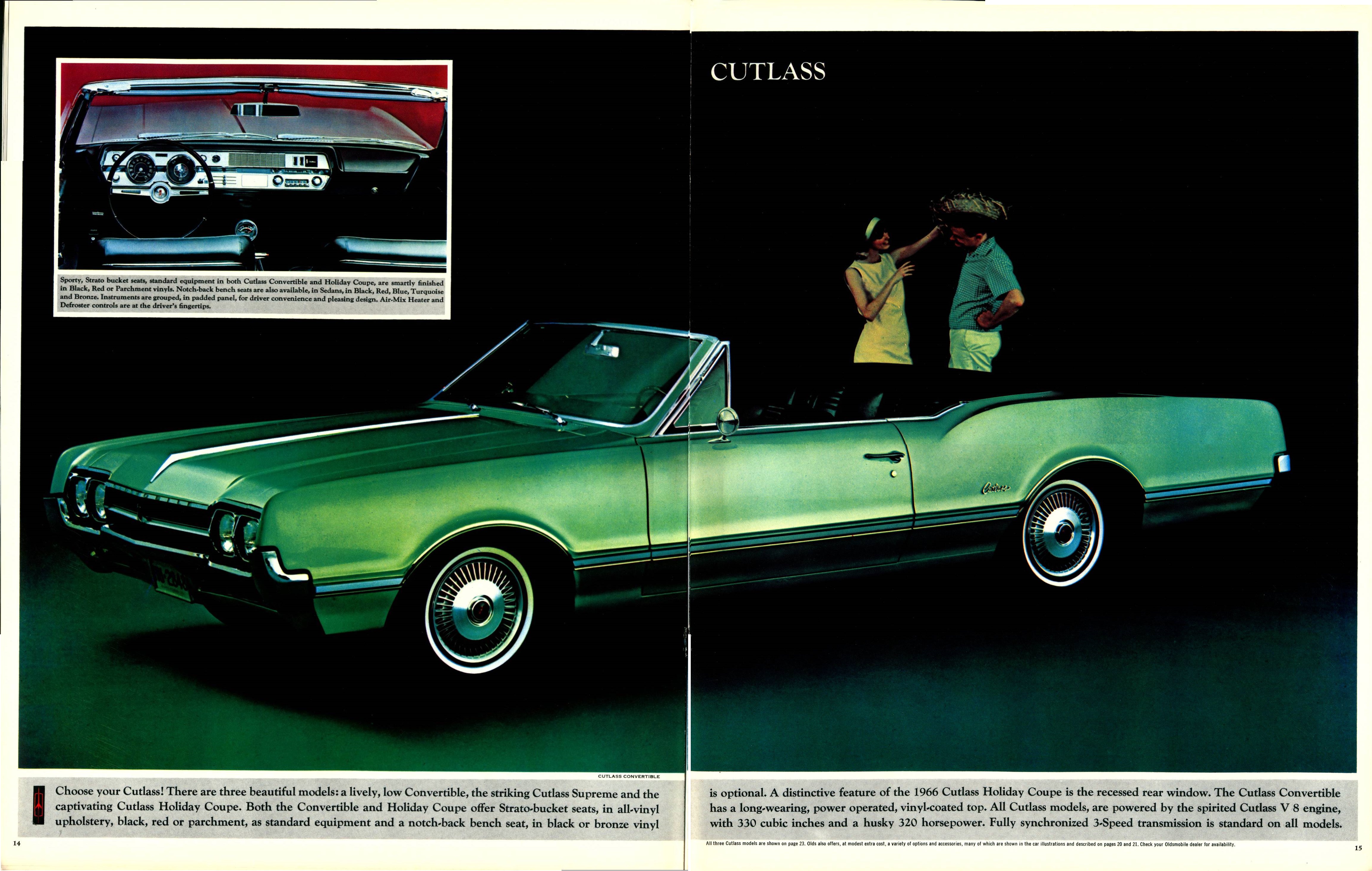 1966 Oldsmobile Full Line Brochure (Cdn) 14-15