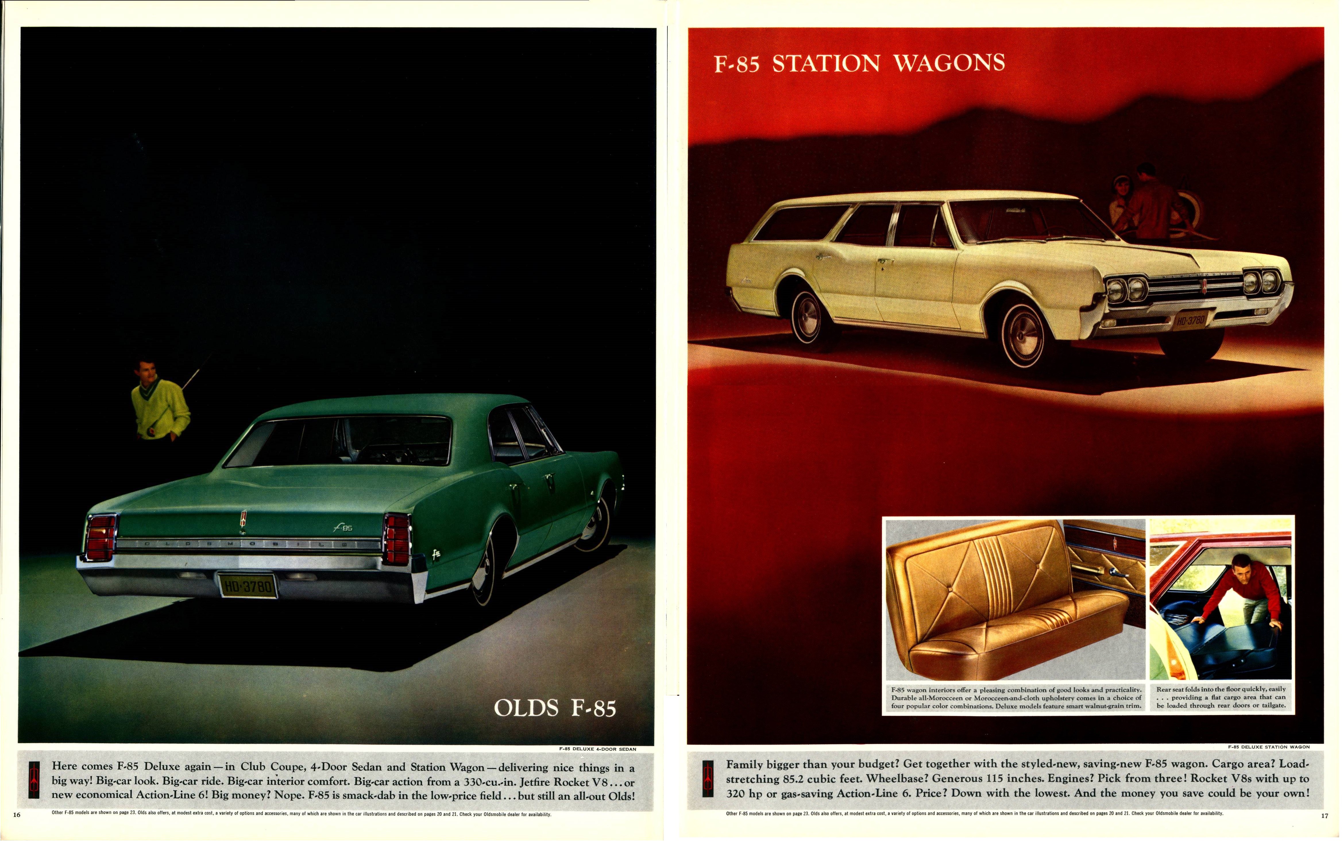 1966 Oldsmobile Full Line Brochure (Cdn) 16-17