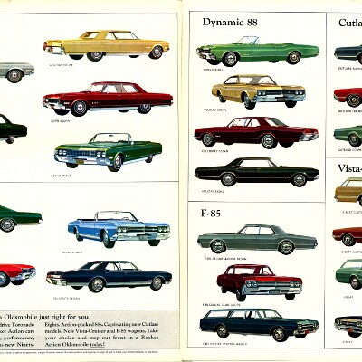 1966 Oldsmobile Full Line Brochure (Cdn) 22-23