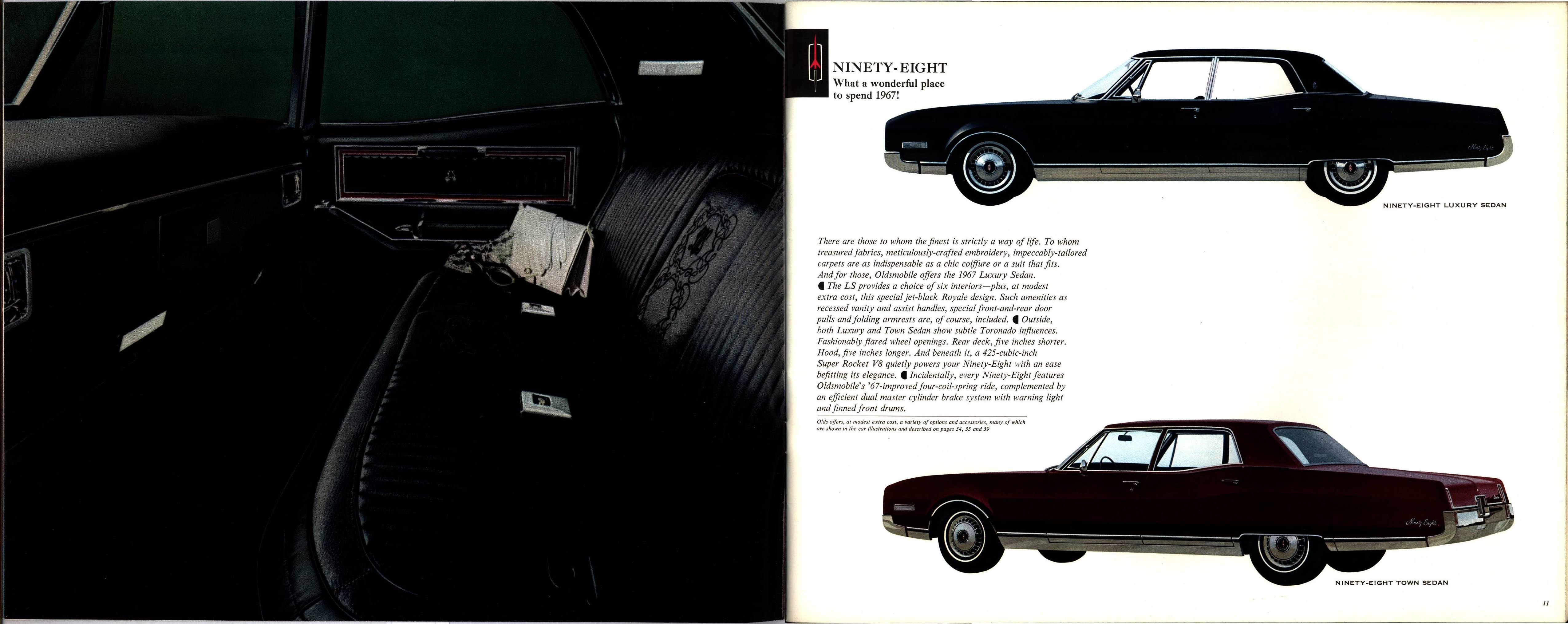1967 Oldsmobile Full Line Brochure (Cdn) 10-11