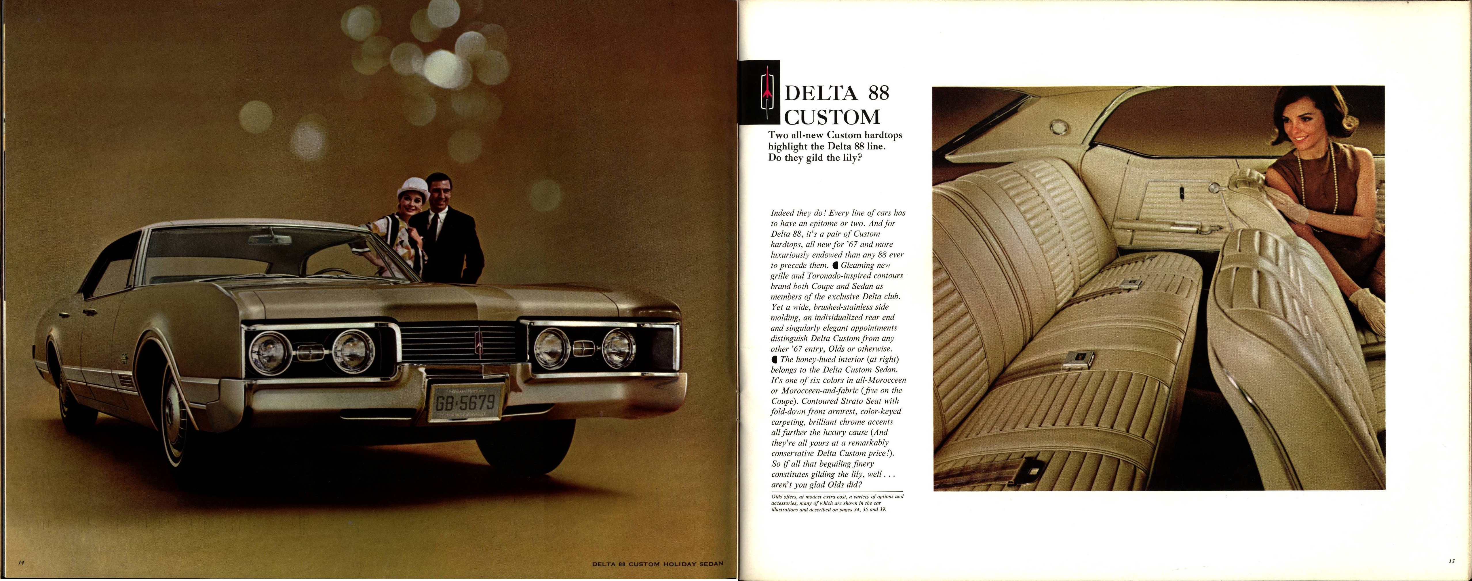 1967 Oldsmobile Full Line Brochure (Cdn) 14-15
